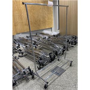 Lot 28

Single Apparel Roly Racks on Wheels